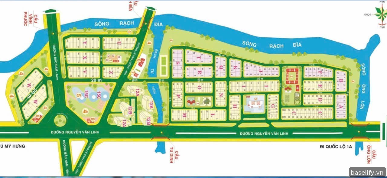 Bán 8  Lô đất Khu Ven sông Tân Phong, Quận 7, DT 7x18m, Giá  190 Tr/m2 — ảnh 3