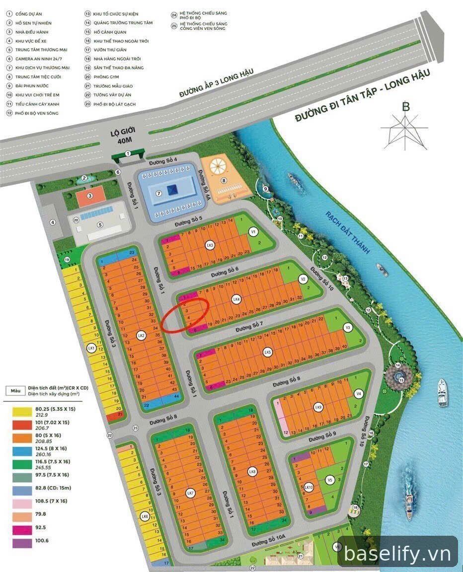 Bán Nhà Phố Elite Life Long Hậu Long An Quận 7 80m² 4.5 tỷ — ảnh 2