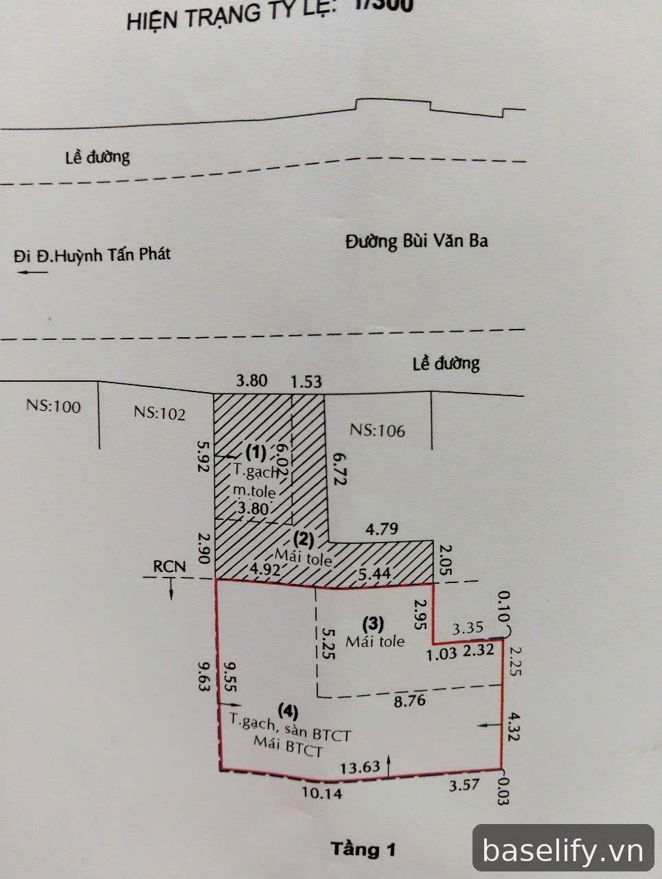 Mặt Tiền Bùi Văn Ba Quận 7.Thu Nhập 60triệu - DT 121M - TK 4 Tầng - 22PN - Giá 22.9 tỷ — ảnh 3