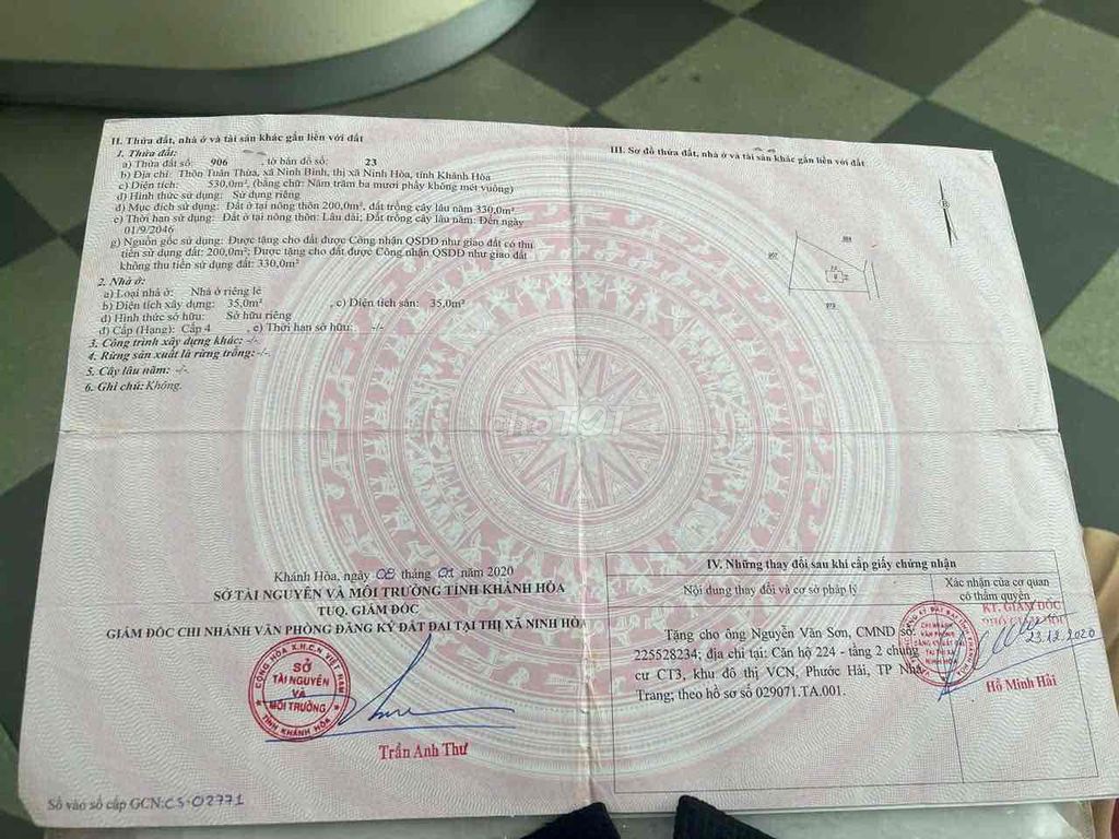 BÁN NHÀ ĐẤT TÂN ĐỊNH NINH HOÀ ĐƯỜNG OTO VÔ TẬN NHÀ — ảnh 4