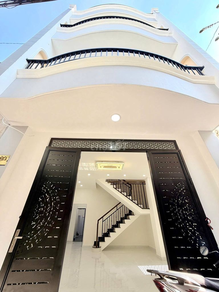 NHỈNH 8TY,GẦN 60M2 NHÀ 5 TẦNG 5PN SÁT HẺM XE HƠI THÔNG — ảnh 2