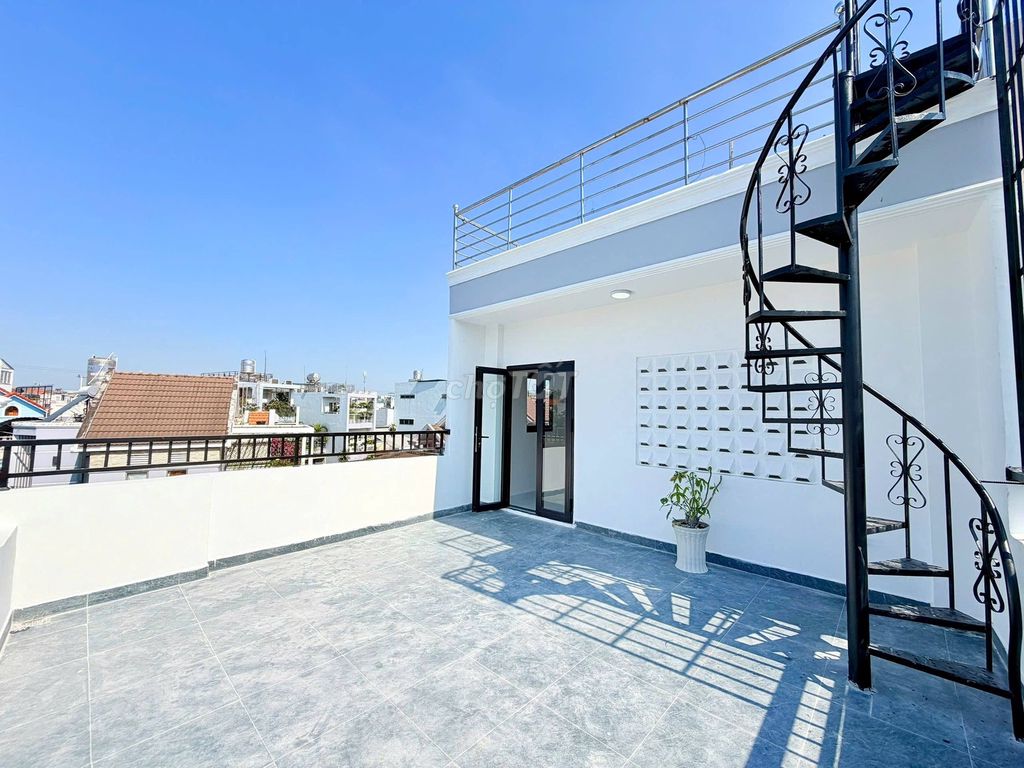 NHỈNH 8TY,GẦN 60M2 NHÀ 5 TẦNG 5PN SÁT HẺM XE HƠI THÔNG — ảnh 5