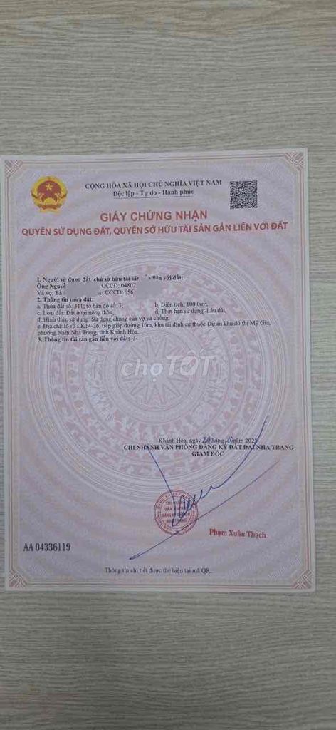 BÁN ĐẤT TĐC MỸ GIA ĐÃ CÓ SỔ, XÂY DỰNG TỰ DO,RẺ NHẤT THỊ TRƯỜNG — ảnh 3
