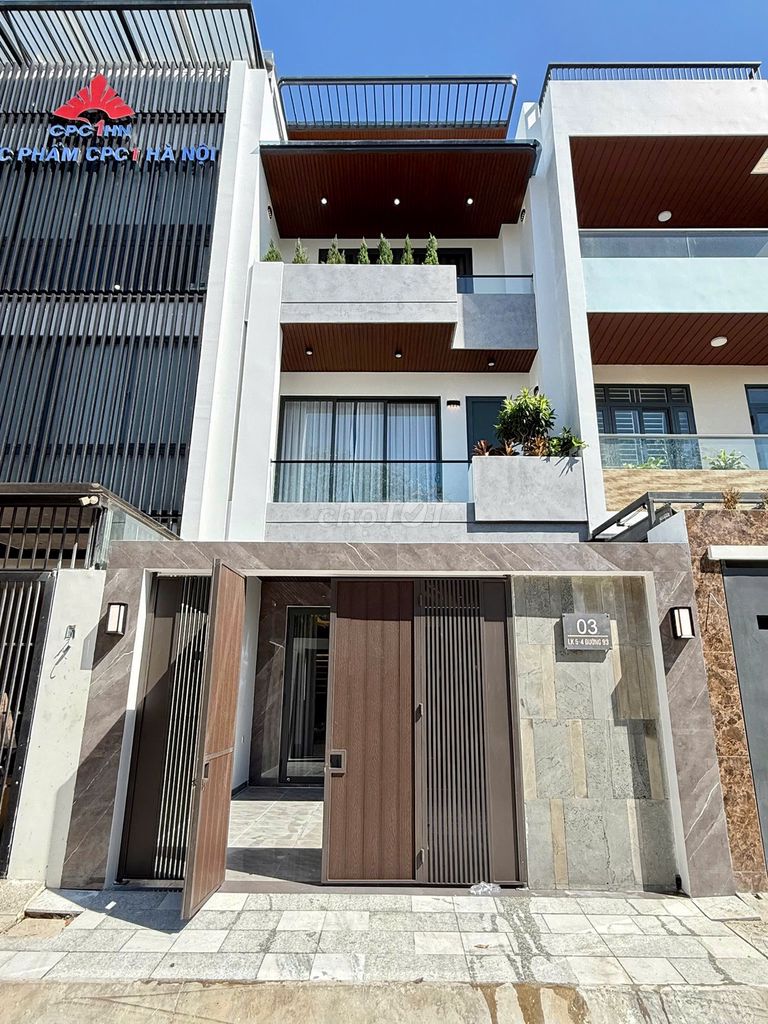 NHÀ THIẾT KẾ HIỆN ĐẠI CÓ THANG MÁY, FULL NỘI THẤT CAO CẤP KĐT MỸ GIA — ảnh 4