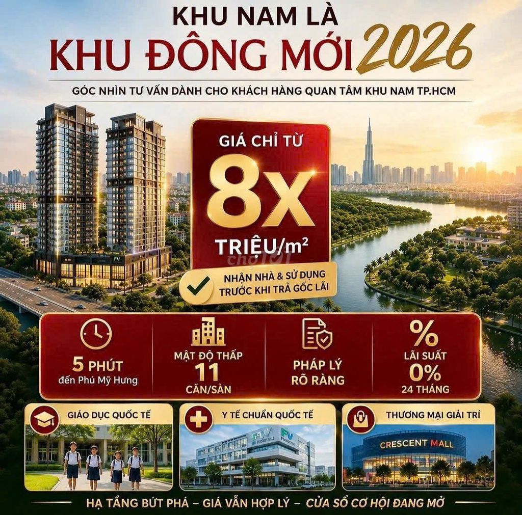 Bán Căn hộ Phường Phú Thuận, Quận 7, TP Hồ Chí Minh 77 m² 6.3 tỷ — ảnh 3