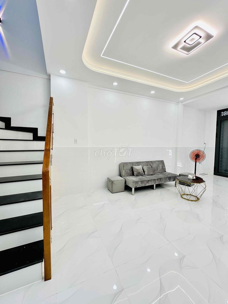 ĐƯỜNG 6M THÔNG, NGUYỄN SƠN, DT: 4x15, NHÀ 2 TẦNG 3PN — ảnh 3