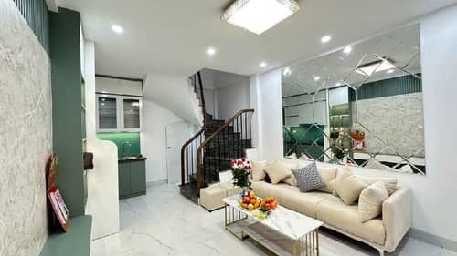 Phố Lĩnh Nam- Quận HM, 6,8TỶ ,6 Tầng Ở Ngay, Ngõ Rộng 3m, Nói Ko Với Nhà Kém Chất Lượng — ảnh 3