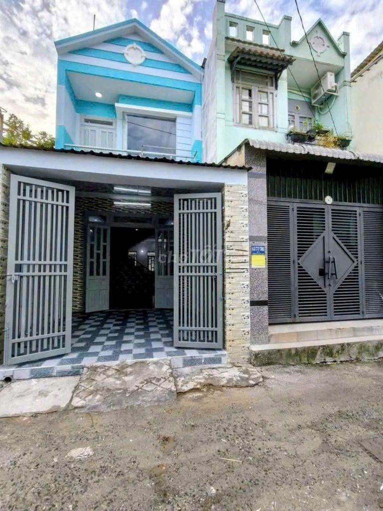 NHÀ ĐẸP 4 X16m MẶT TIỀN ĐƯỜNG THÔNG GẦN CHỢ LÊ THI NGAY VLA — ảnh 2