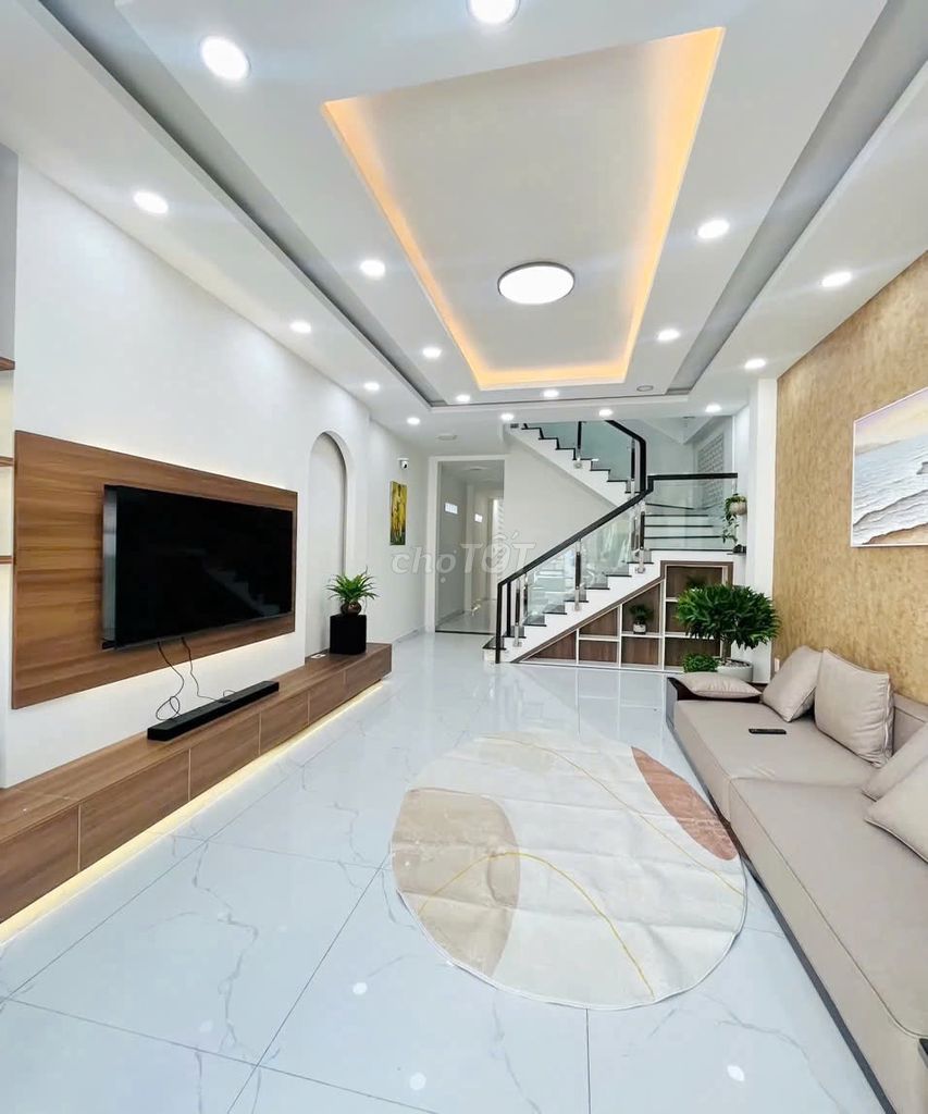 ✅✅NHÀ ĐẸP Ở LIỀN 1 LẦU 4PN HẺM 3M HUỲNH TẤN PHÁT SÁT PHÚ MỸ HƯNG Q7 — ảnh 3