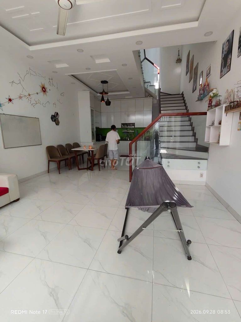 bán nhà 2 lầu khu dân cư Gia Hòa xã Phong Phú Quốc lộ 50 sổ hồng riêng — ảnh 2