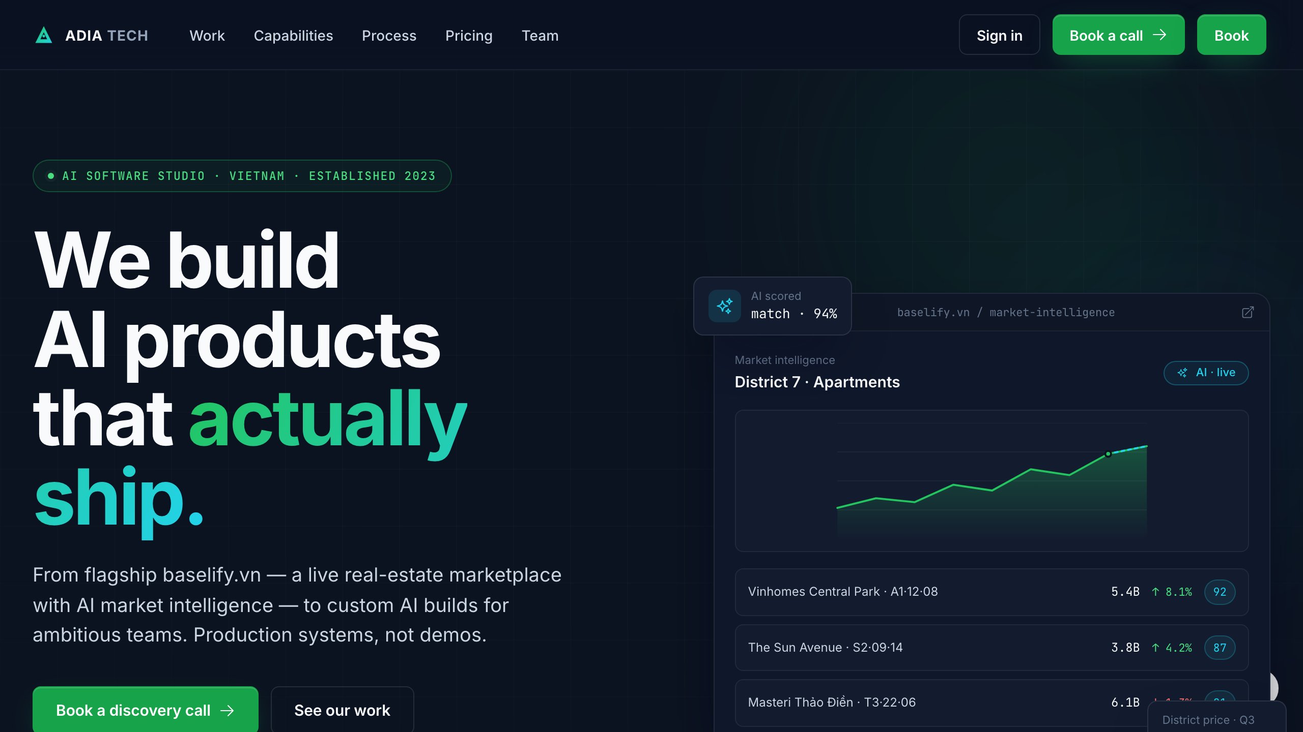 ADIA TECH — Xưởng Phần Mềm AI